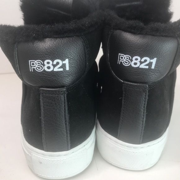 PS821 high top fur sneakers - Picture 6 of 9